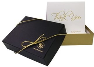Gold Foil Thank You Cards